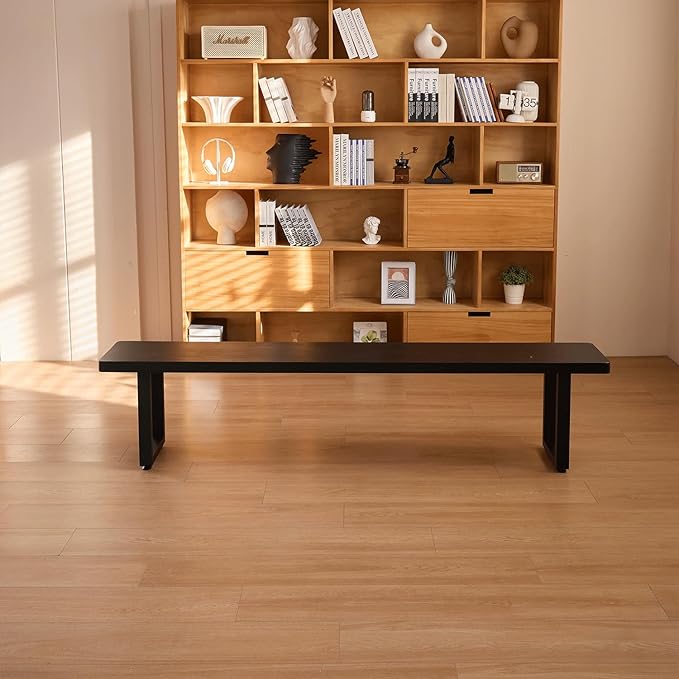 Modern Solid Wood Dining Table - Image 6