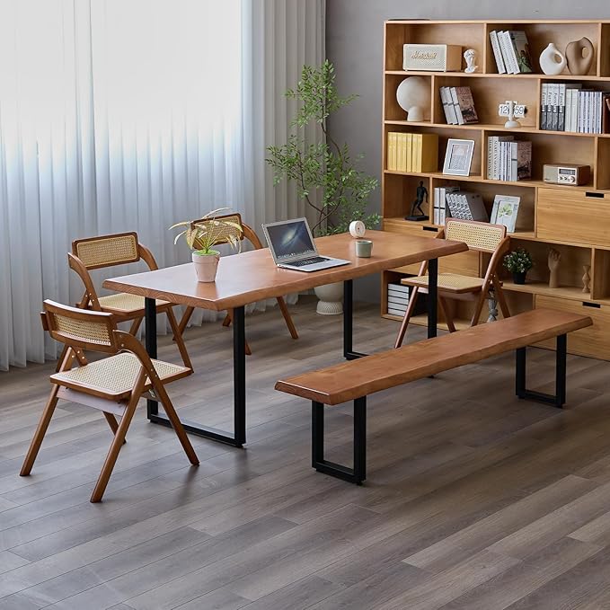 Stylish Solid Wood Office Desk - Image 6