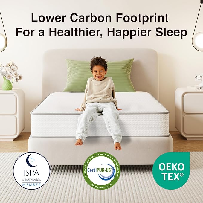 Novilla Twin Mattress, 8 Inch Twin Size Mattresses in a Box - Image 7