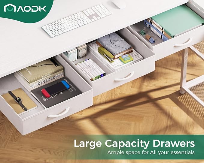 AODK 61 Inch L Shaped Computer Desk - Image 4