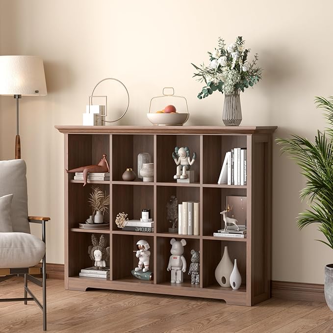 Cube Shelf Bookcase with Base - Image 2