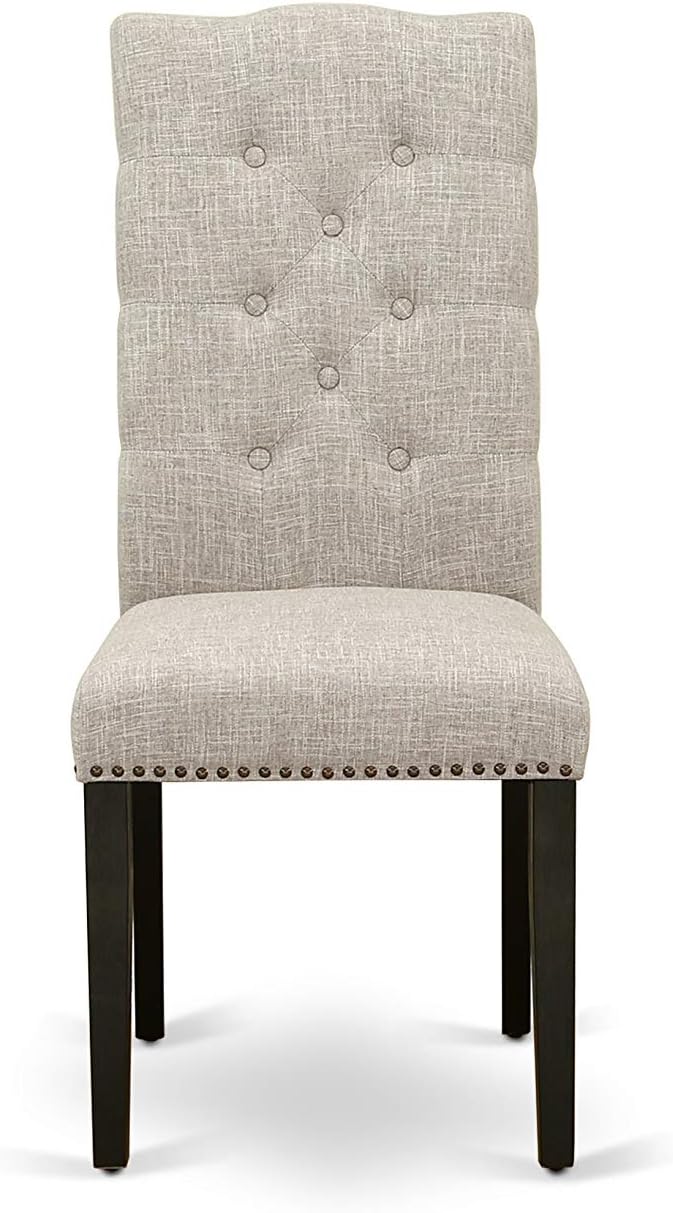 East West Furniture X677EL635-5 5 Piece Kitchen Table & Chairs Set Includes a - Image 7
