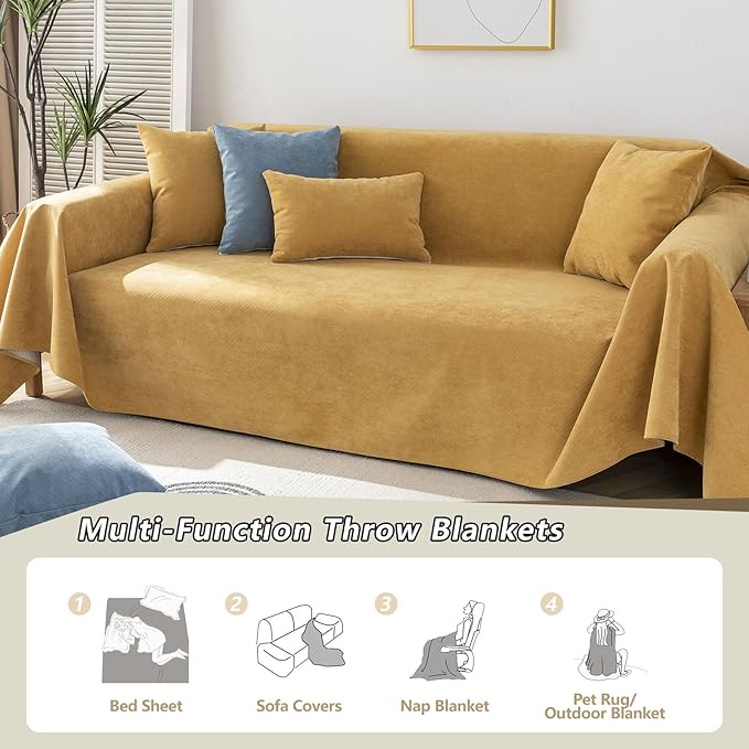 STACYPIK Waterproof Ginger Couch Cover - Image 6