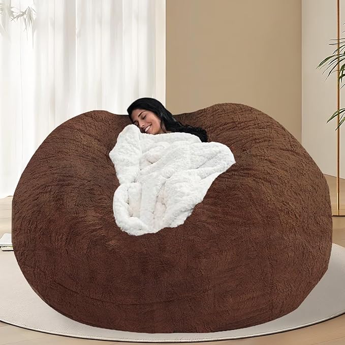 BCU Oversized Bean Bag Cover Comfy Beanbag Chair by BCU