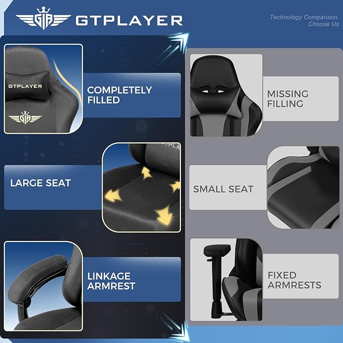 GTPLAYER Gaming Chair Fabric - Image 7