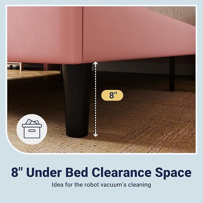Allewie Full Size Platform Bed Frame - Image 6
