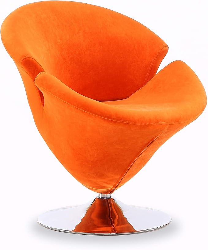 Manhattan Comfort Tulip Swivel Accent Chair Set of 5 - Image 7