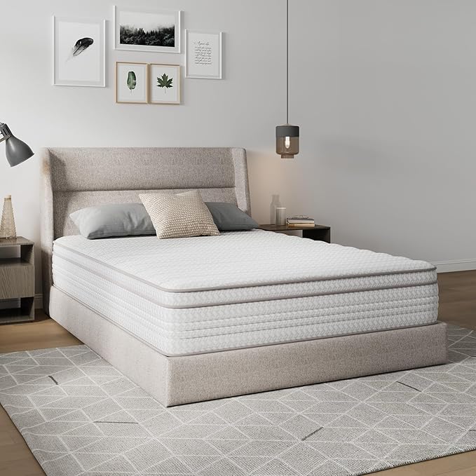 Novilla Queen Mattress, 10 Inch Queen Size Mattresses in a Box by Novilla