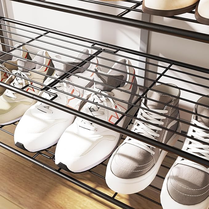 6-Tier Shoe Rack, Shoe Storage Organizer - Image 9