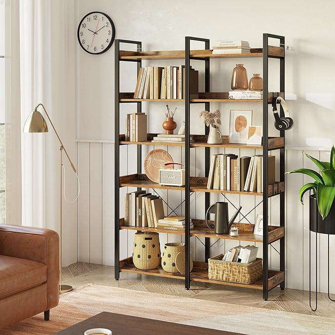 Seventable Bookshelf 6 Tier - Image 6
