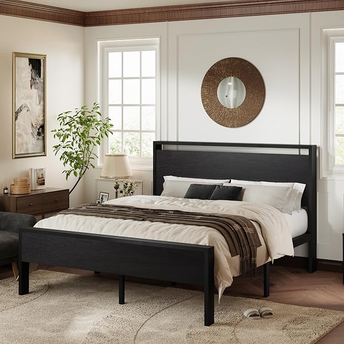 Allewie Queen Size Platform Bed Frame - Image 3