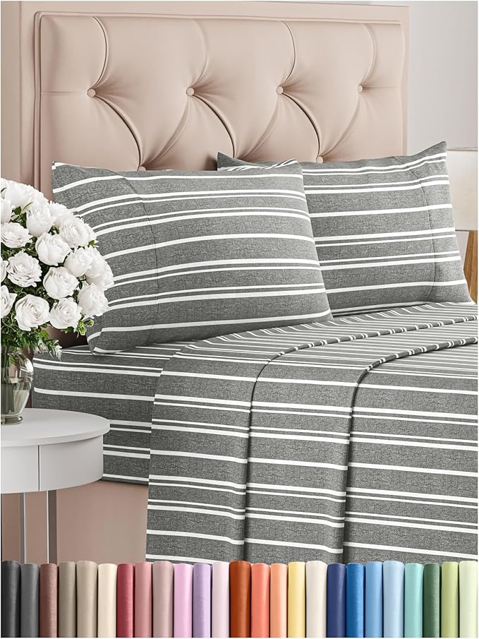 King Size 4 Piece Sheet Set by CGKUnlimited
