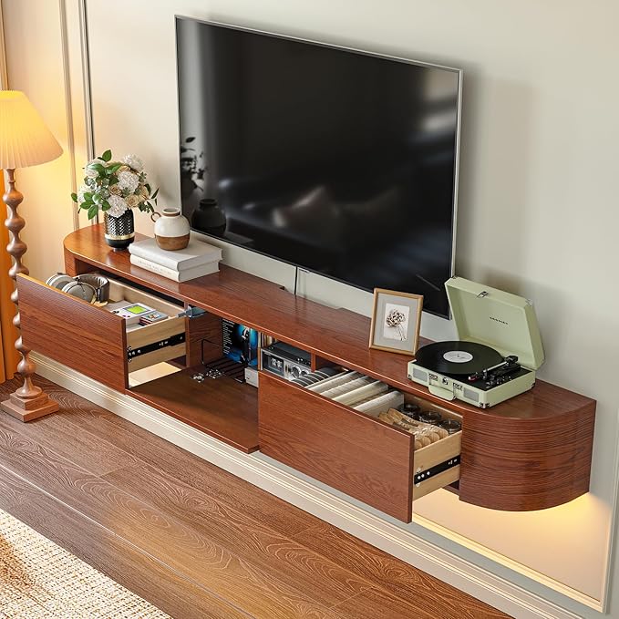 Fully Assembled Floating TV Stand - Image 4