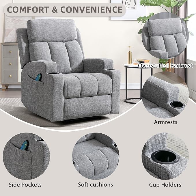 Phoenix Home Manual Recliner Chair - Image 6