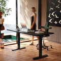 HUANUO 71 x 30 inch Electric Standing Desk Adjustable Height, 4 Memory Height by HUANUO