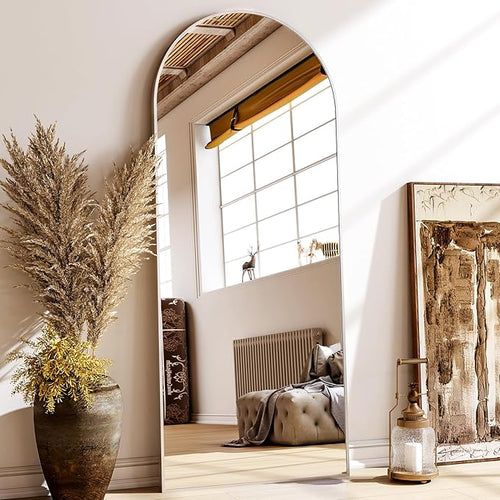 24x68 Arched Full Length Mirror Floor Mirrors by XRAMFY