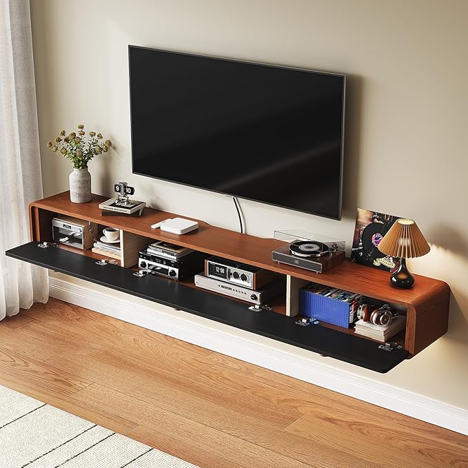 Minimalist 55'' Floating TV Stand - Image 4