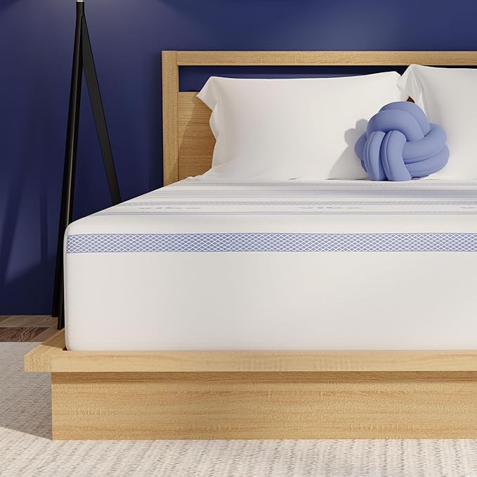 Vibe Gel Memory Foam Mattress, 12-Inch CertiPUR-US Certified Bed-in-a-Box - Image 3