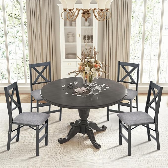 COLAMY Folding Dining Chairs Set of 4, Foldable Chairs - Image 9