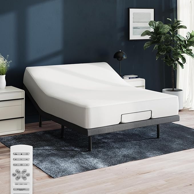 Nectar Ultra Full Adjustable Base & 15” Mattress by NectarSleep