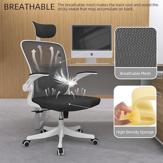 Monhey Office Chair, Ergonomic Office Chair - Image 8
