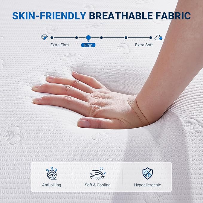 Avenco Queen Mattress, 14 Inch Queen Memory Foam Mattress in a Box - Image 3
