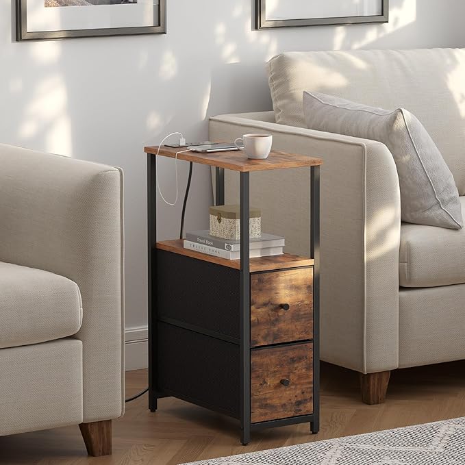 TUTOTAK Small Narrow End Table - Image 4