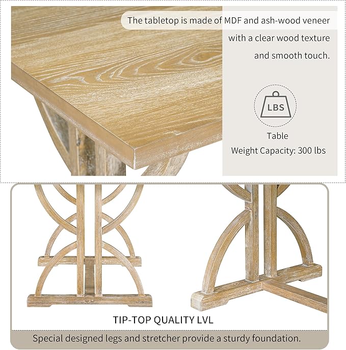 Ball & Cast 6-Piece Dining Table Set - Image 5