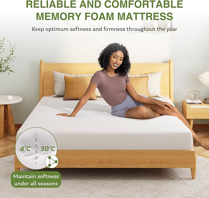 Full Size Memory Foam Mattress, 12 Inch Bed Mattress in a Box - Image 6