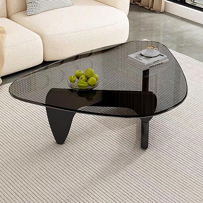 Modern Glass Coffee Table for Living Room, Sleek Coffee Tables, Suitable for - Image 6