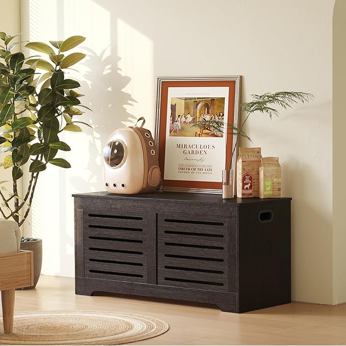 DINZI LVJ Storage Chest, 39.4”Wooden Toy Box - Image 7