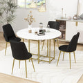 Merax 47.2” Round Dining Table Set by Merax