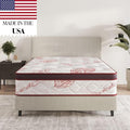 Ottomanson Queen 13" Luxury I Eurotop Mattress, Medium-Firm Memory Foam Comfort by Ottomanson