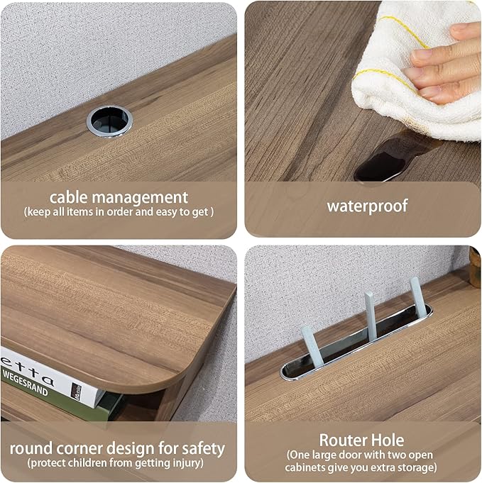 Pmnianhua Floating TV Shelf - Image 7