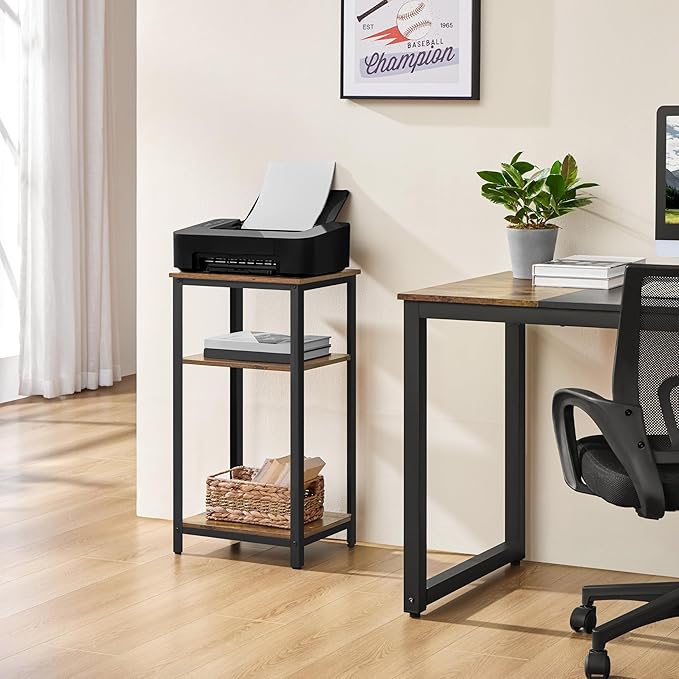 Yaheetech Tall End Table Set of 2, Small Places - Image 3