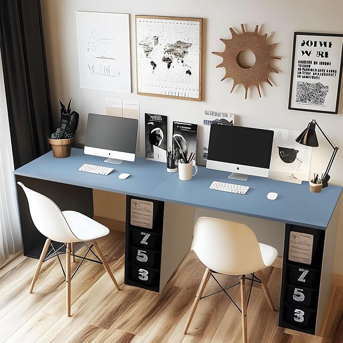 Kaboon 45x20 inch Table Top Universal, Solid One-Piece Desktop, Reversible - Image 7