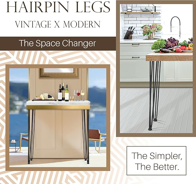 TEN49 Heavy Duty Hairpin Table Legs - Image 3