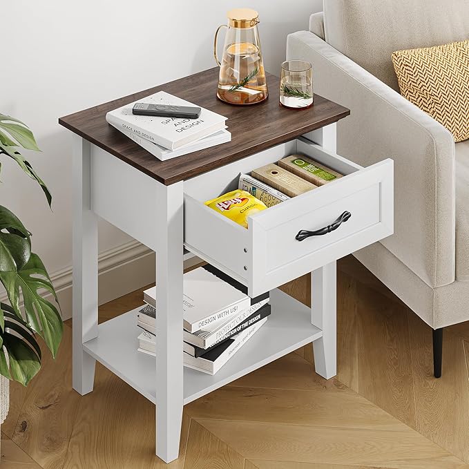 IDEALHOUSE Nightstands Set of 2, End Table - Image 7