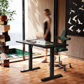 HUANUO 48" Electric Standing Desk Adjustable Height, 4 Memory Height Settings by HUANUO
