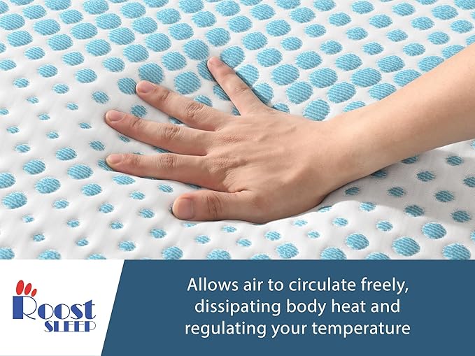 Cool Cloud Supreme 3 Inch Gel Memory Foam Queen Mattress Topper – Cooling - Image 5