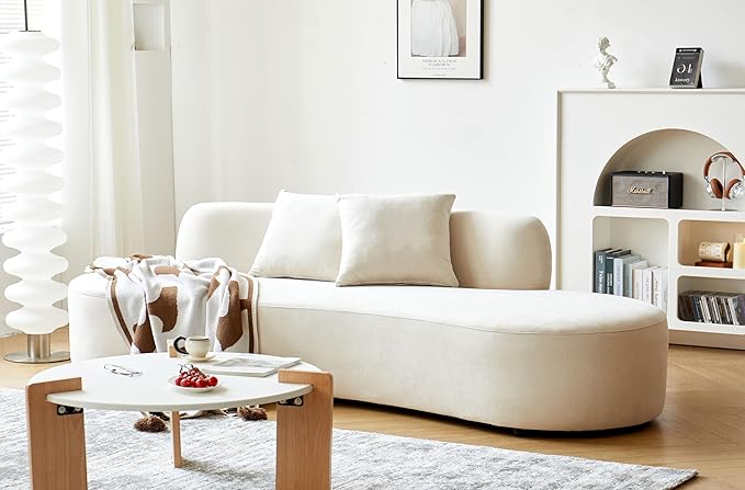 Container Furniture Direct 90" Curved Sofa - Image 2