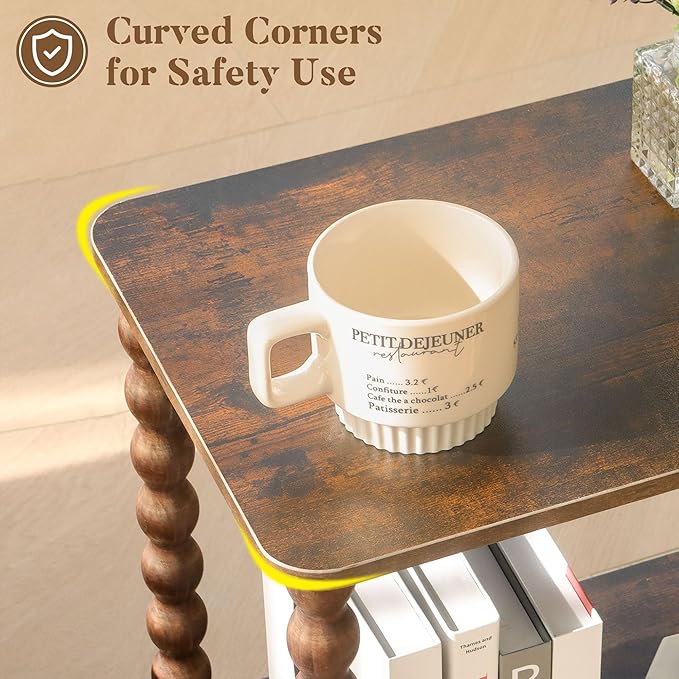 Side Tables Set of 2, Small End Table - Image 6
