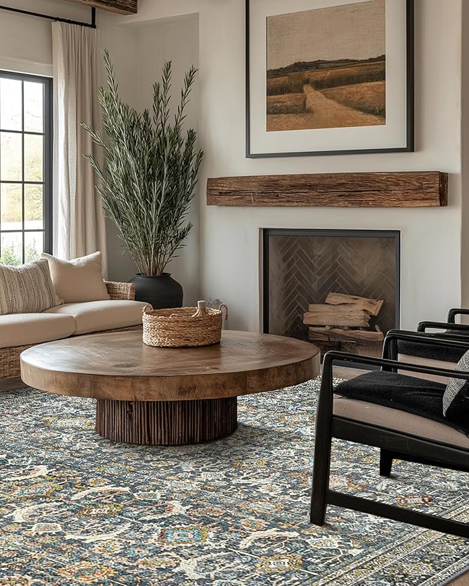 9X12 Area Rugs Machine Washable Rugs - Image 3