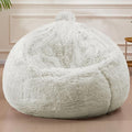 Stuffed Animal Storage Bean Bag, Adult Bean Bag Chair Covers Machine Washable by Unknown