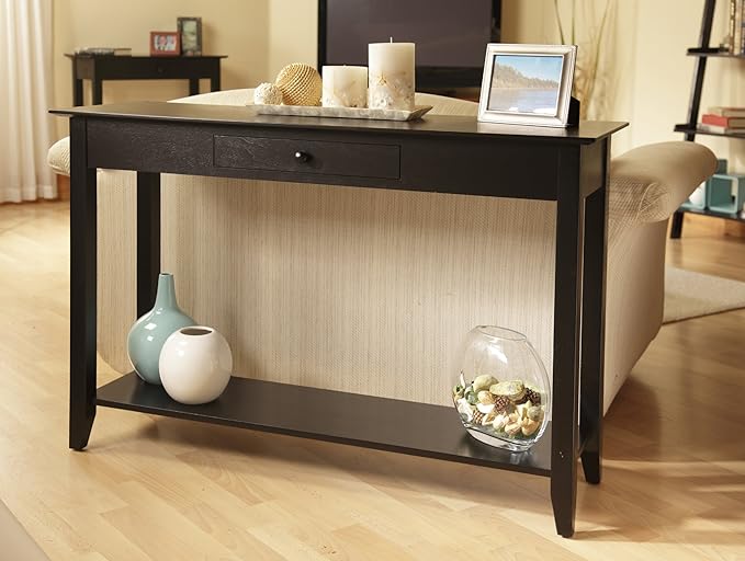 Convenience Concepts American Heritage 1 Drawer Console Table - Image 10