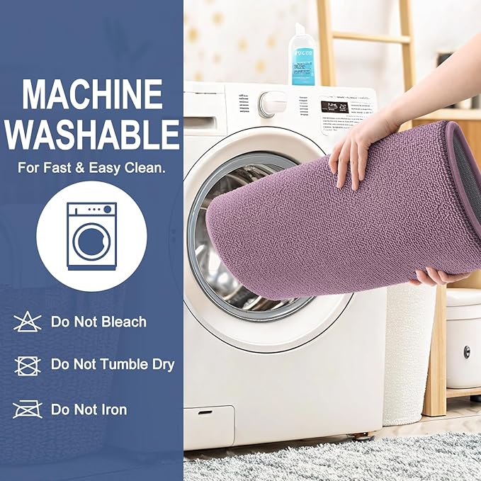 OLANLY Thick Memory Foam Bath Mat Rug 30x20, Extra Soft Absorbent Bathroom Rug - Image 6