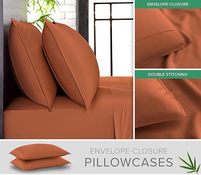 Full Sheets by Pure Bamboo, Genuine 100% Organic Viscose Derived from Bamboo - Image 3