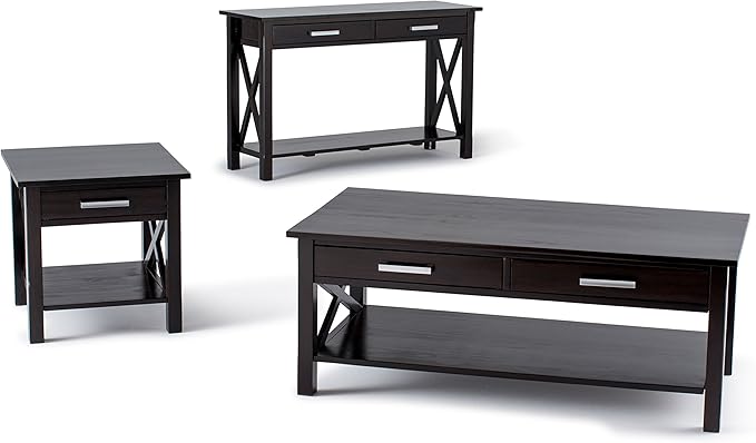 SIMPLIHOME Kitchener SOLID WOOD 21 inch Wide Square Contemporary End Side Table - Image 11