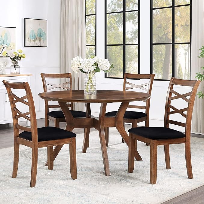 Smiry Velvet Seat Covers for Dining Room Chair Set of 2, Stretch Fit Removable - Image 8