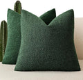 Foindtower Pack of 2, Decorative Textured Boucle Throw Pillow Covers Neutral by Foindtower